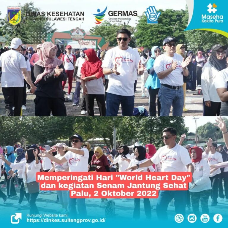 Kegiatan Senam Jantung Nusantara Dalam Rangka Memperingati Hari Jantung Sedunia (Word Heart Day)