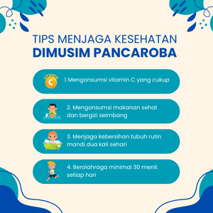 Poster Informasi Kesehatan Tips Rumah Sehat Bebas Sarang Nyamuk (1)