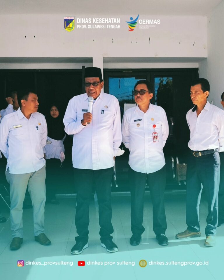 Asisten I Bidang Pemerintahan dan Kesra Provinsi Sulawesi Tengah Sidak Kehadiran ASN Pasca Libur Idul Fitri