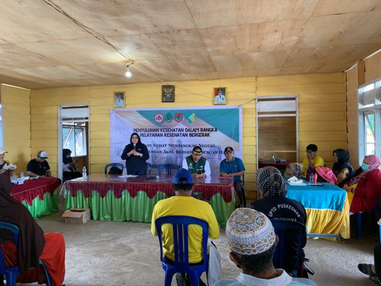 Pelayanan Kesehatan Bergerak (PKB) di Kabupaten Banggai Sebagai Upaya Pelayanan Kesehatan di Daerah Terpencil/ Sangat Terpencil