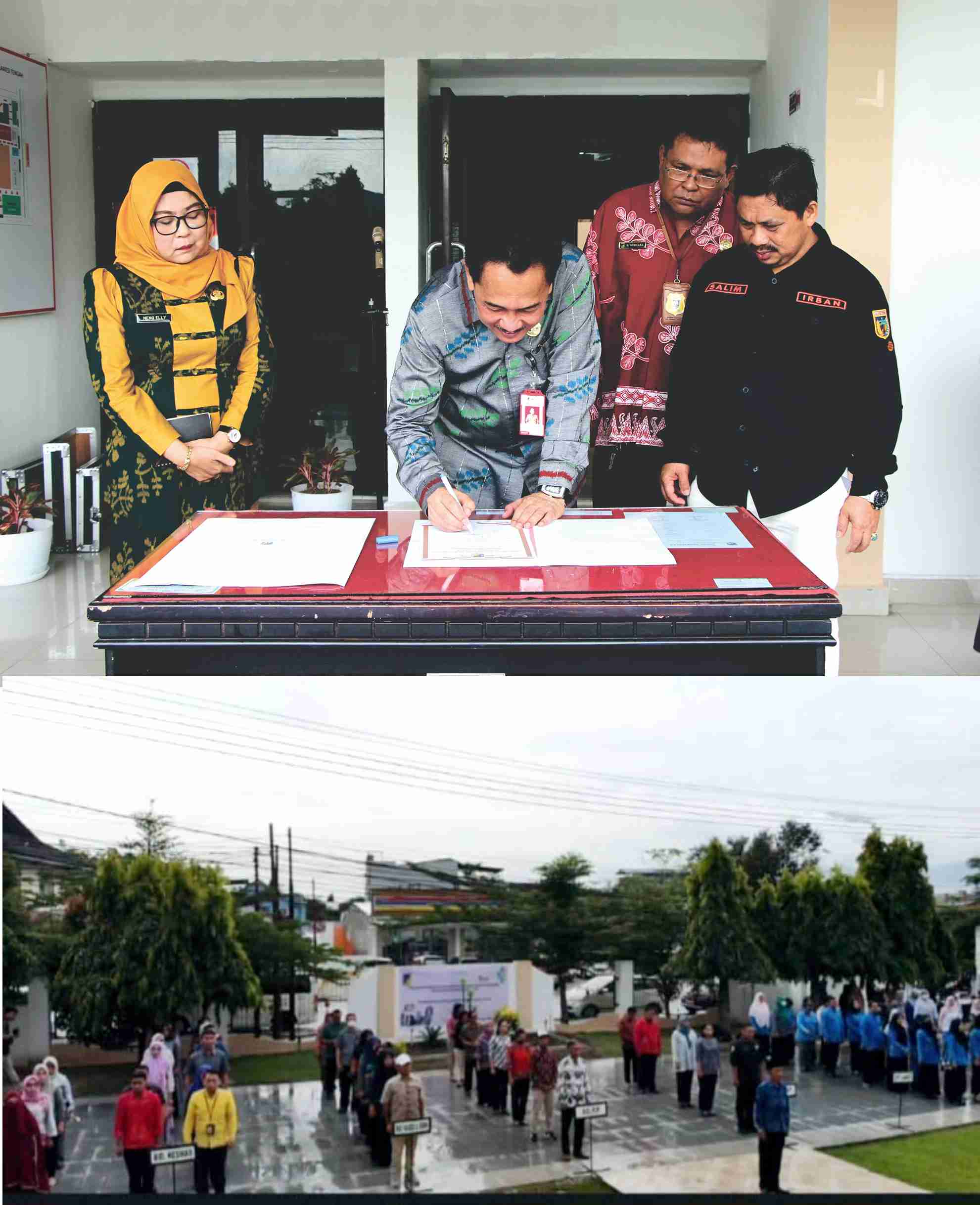 DINAS KESEHATAN PROVINSI SULAWESI TENGAH CANANGKAN PEMBANGUNAN ZONA INTEGRITAS MENUJU WILAYAH BEBAS KORUPSI (WBK)