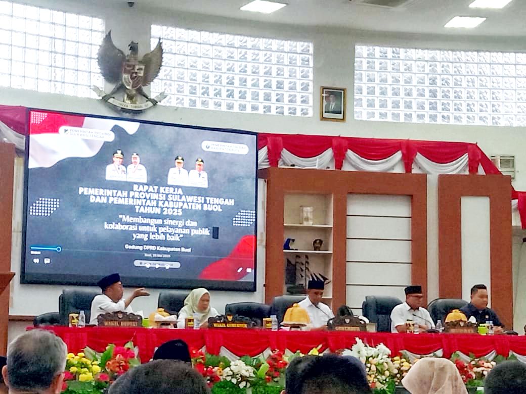Pemerintah Provinsi Sulawesi Tengah dan Kabupaten Buol Gelar Rapat Kerja 2025: Perkuat Sinergi Layanan Publik