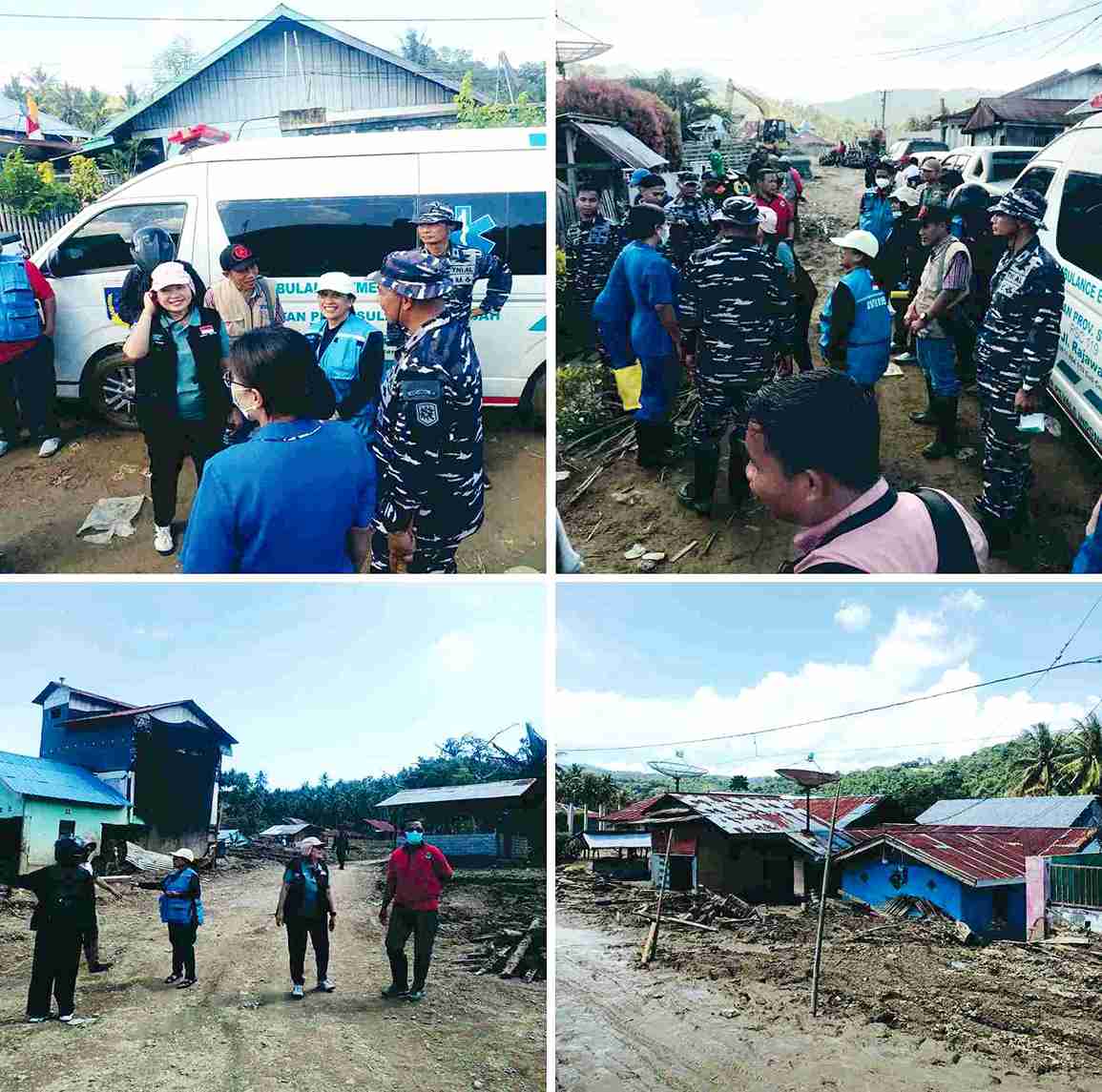 Dinas Kesehatan Provinsi Sulawesi Tengah Lakukan Kunjungan kedua Tanggap Darurat Banjir Bandang di Kecamatan Tanantovea, Donggala