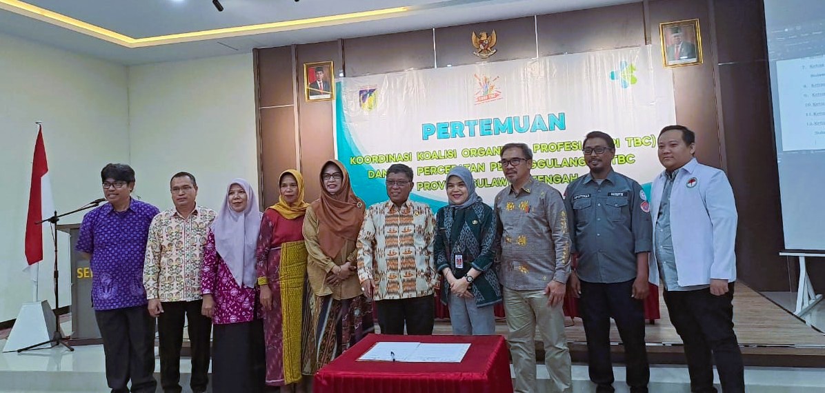 Gubernur Sulawesi Tengah membentuk Tim Percepatan Pengendalian Penyakit TBC dan Koalisi Organisasi Profesi Penanggulangan Tuberkulosis Tingkat Provinsi Sulawesi Tengah Tahun 2024–2026