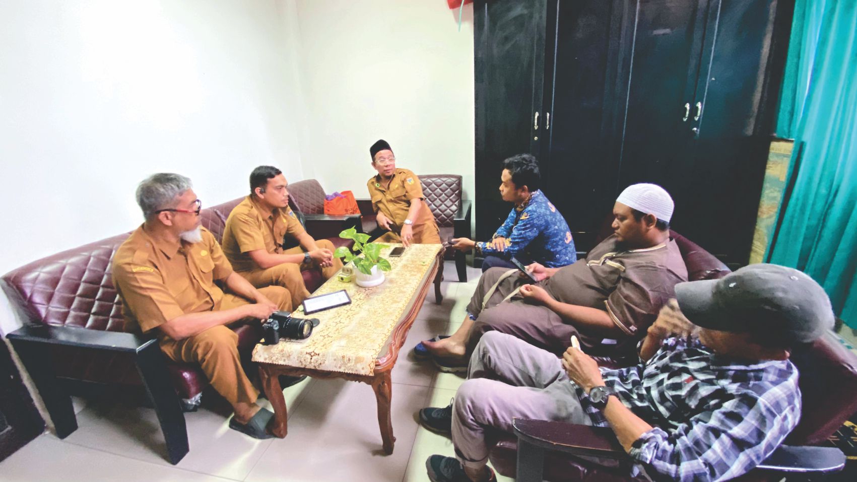 Rapat Persiapan Qurban Idul Adha 1446 H di Masjid Asy-Syfa Dinas Kesehatan Provinsi Sulawesi Tengah
